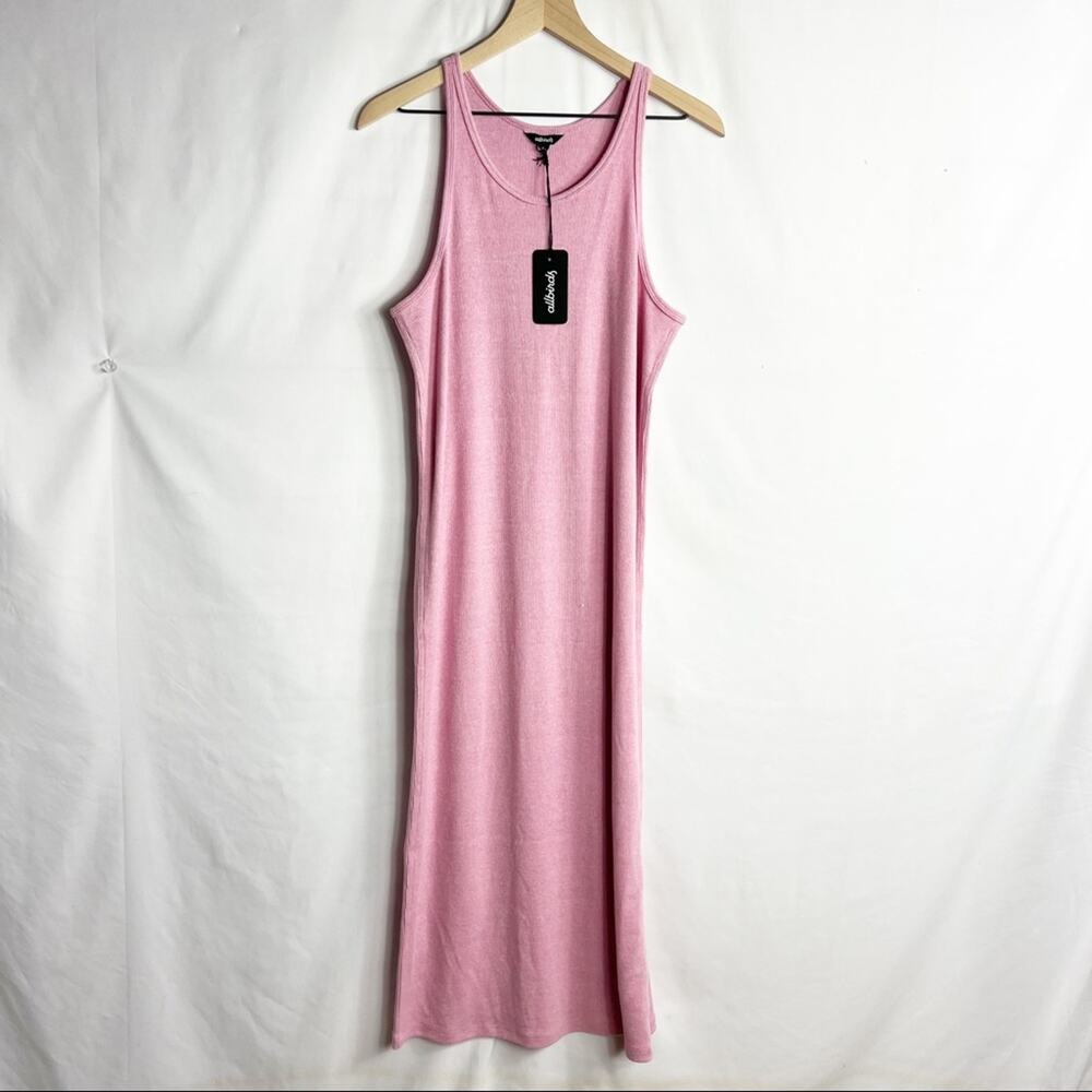 ALLBIRDS The Ribbed Tank Dress Lavender NWT in Size Small - Picture 2 of 6
